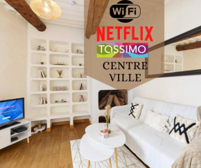 Chaleureux T2 en plein cœur d'Aix en Provence Wifi-Netflix-climatisation